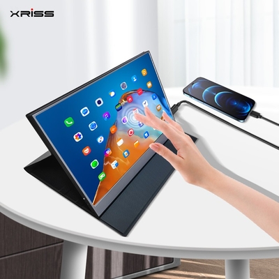 Χονδρική 15.6 ιντσών φορητή οθόνη FHD 4K Touch χωρίς άγγιγμα οθόνη φορητή οθόνη με Type-c Port HDMI